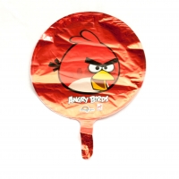 Angry Birds piros fólia lufi, 45cm
