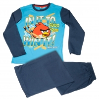  Angry Birds hosszú pizsama, világoskék